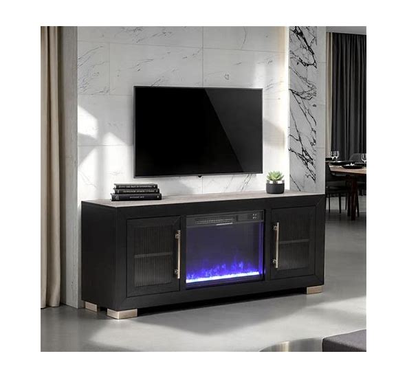 60" TV Stand w/ Fire Place